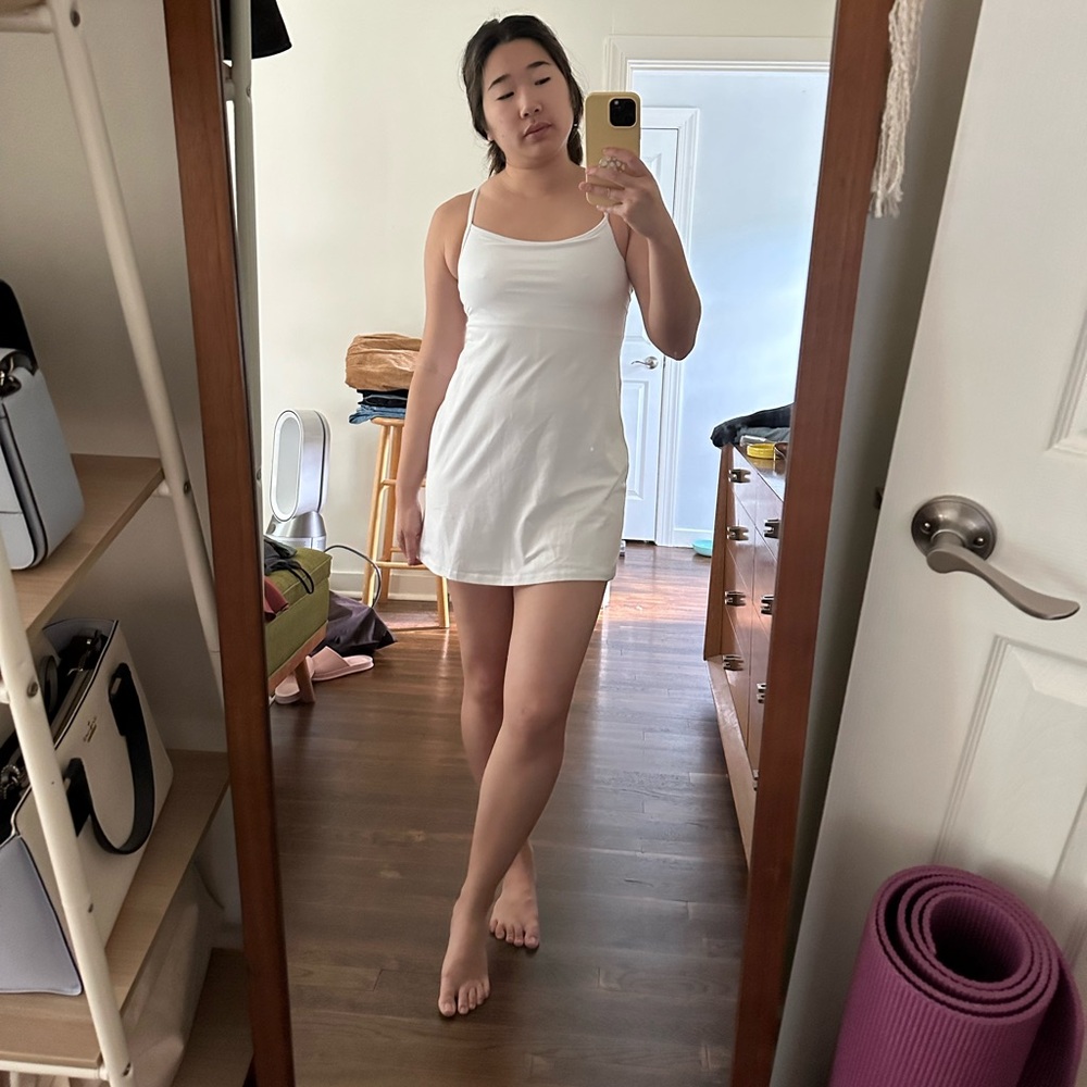 White Exercise/Tennis Dress